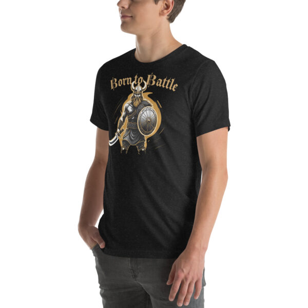 Born To Battle Gold Series Viking Tee - Image 4