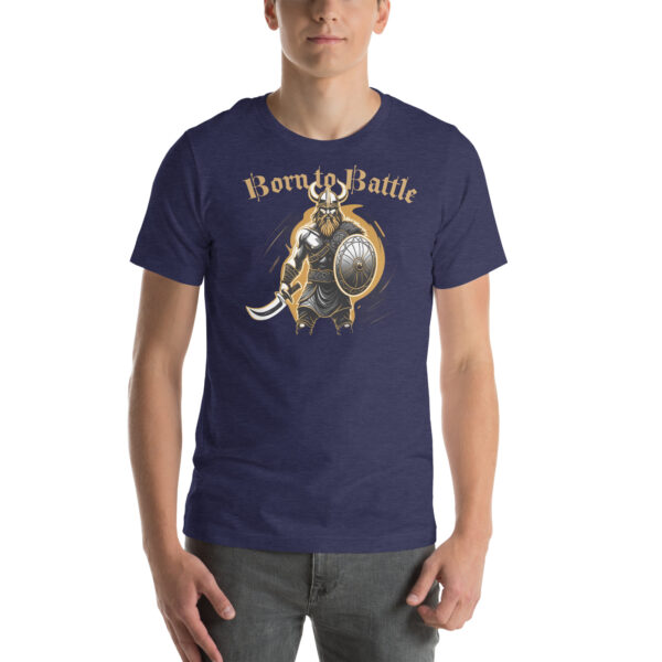 Born To Battle Gold Series Viking Tee - Image 7